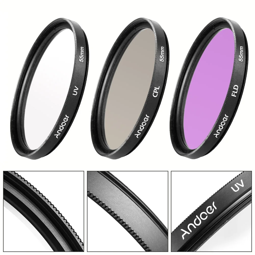 Andoer 55Mm Filter …