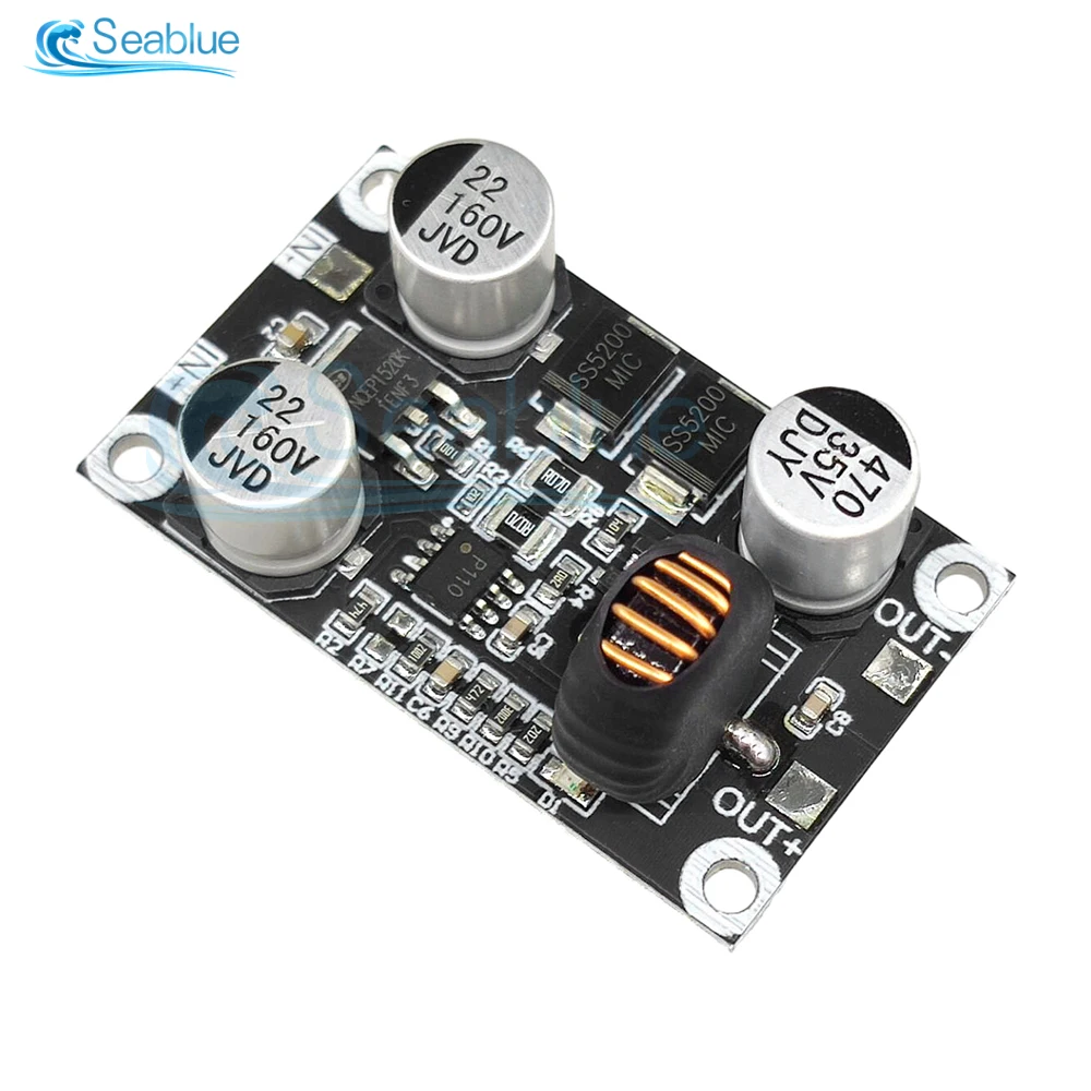 DC-DC high-power Step Down Module Power Supply Buck Converter Non-isolated Stabilizer 10V-110V to 5V/9V/12V/24V 5A