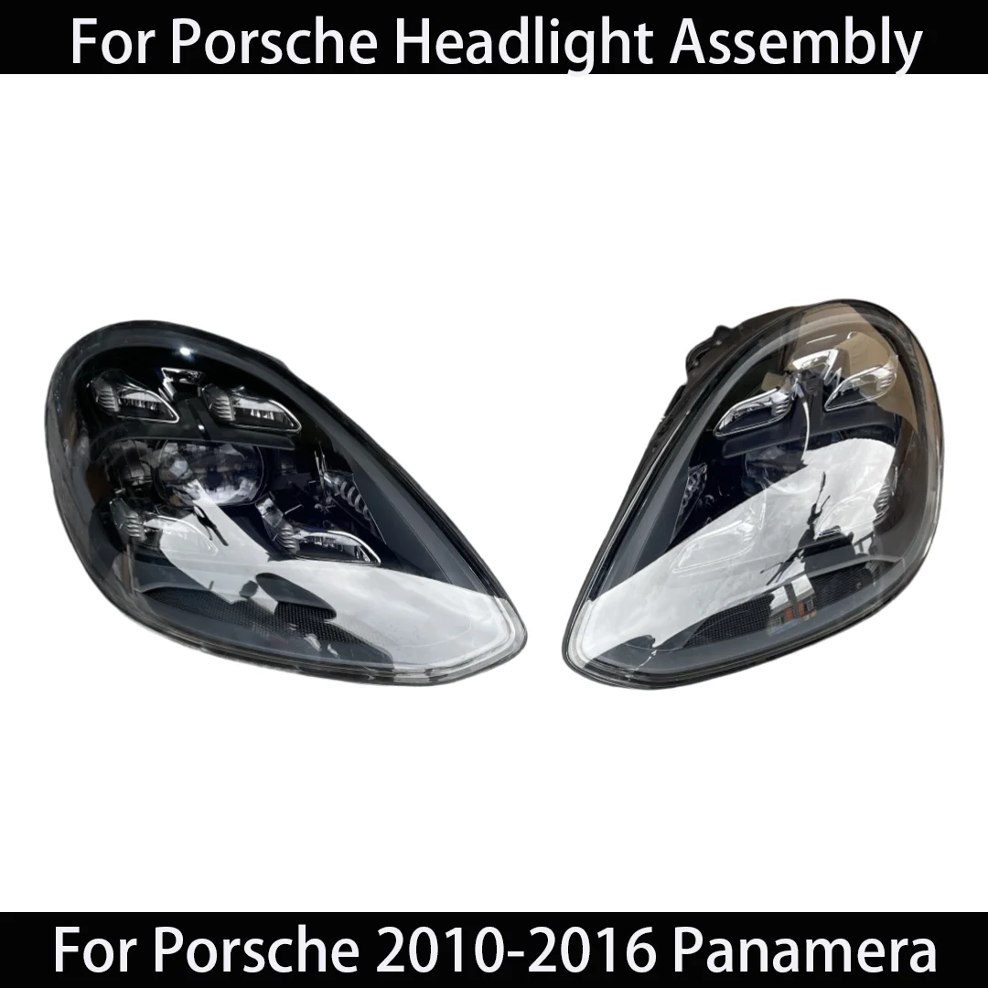 

For Porsche 2010-2016 Panamera Modified New Four-eye Matrix Headlight Assembly 970 to 971