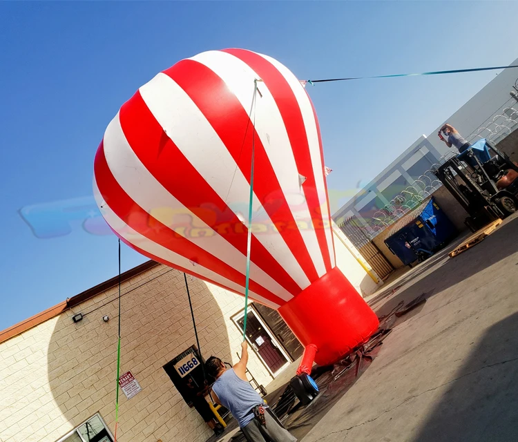 Outdoor promotional hot air ballon gonflable au sol inflatable ground advertising balloon wholesale