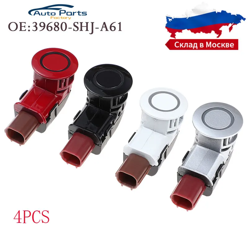 

4PCS NEW Parking Sensor 39680-SHJ-A61 For Honda Odyssey 2005-2009 CRV 2004-2010 2011 2012 2013 39680SHJA61 PDC Sensor