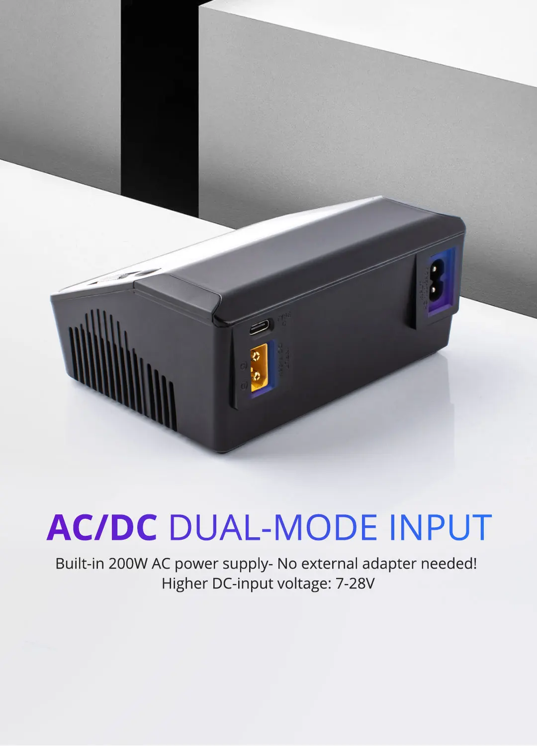 Toolkitrc M6DAC ac 200w dc 700w 15A * 2 USB-C 65w QC3.0ช่องคู่ชาร์จแบตเตอรี่ lipo อัจฉริยะสำหรับแบตเตอรี่1-6s