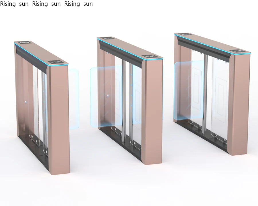 Security Entrance The popular speed revolving door access control system for access entrance pedestrian barrier doors