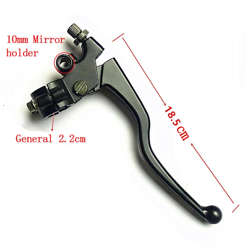 22mm 7/8in Aluminum Alloy Motorcycle Brake and Clutch Lever Handlebar Accessories For Pit Dirt Bike ATV Moto Equipments Parts