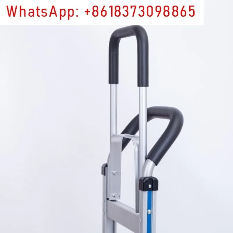 Traplopen artefactwagen, dragen zware voorwerpen op en neer trappen bagagewagen, draagbare opvouwbare familiewagen