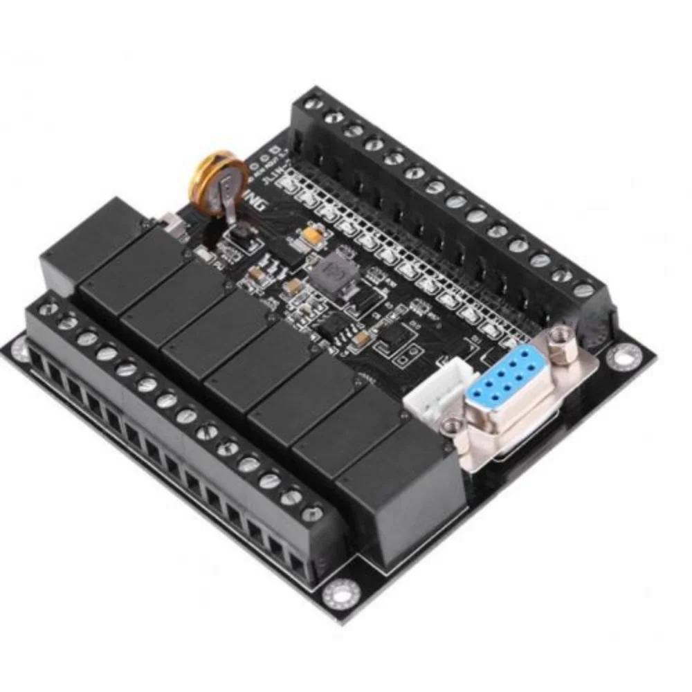 

Programmable Relay Delay Module PLC Industrial Control Board FX1N-20MR Programmable Relay Delay Module with Shell Relay Module