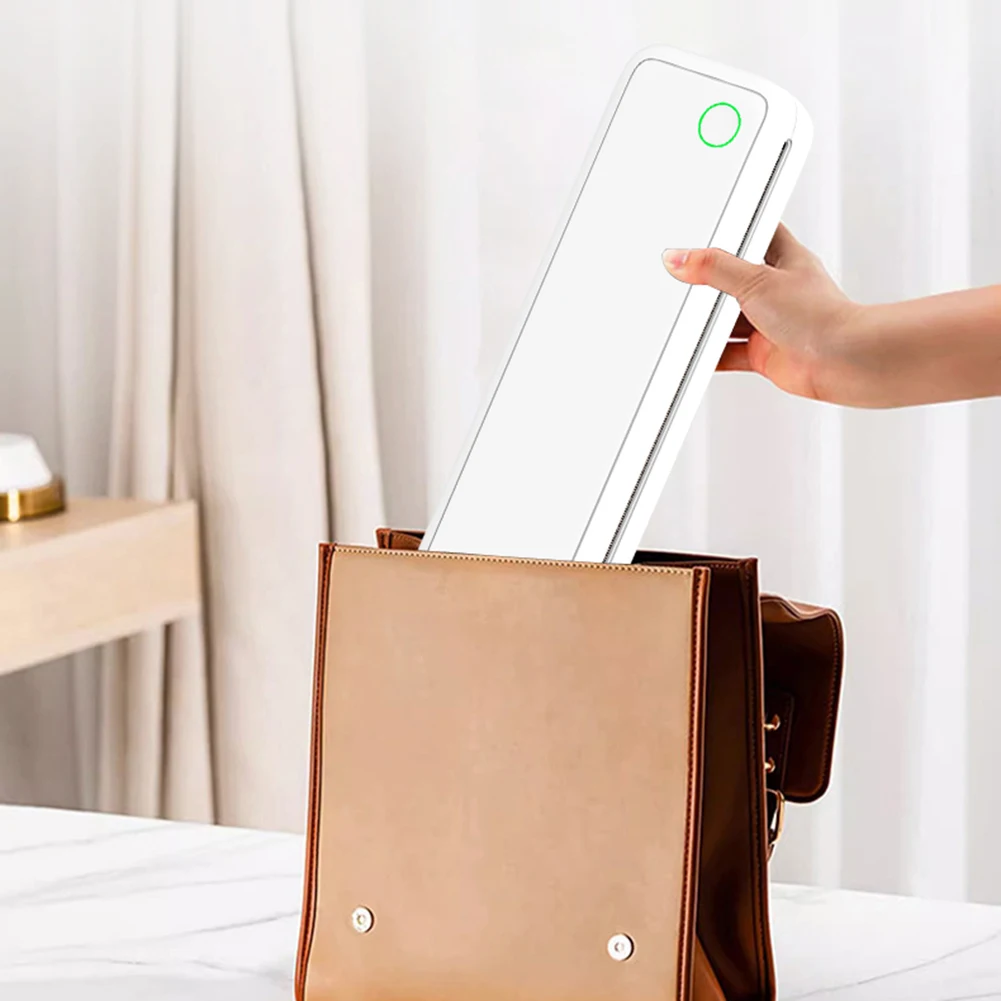 طابعة حرارية محمولة مقاس A4 بدون حبر ومتوافقة مع تقنية البلوتوث مع ورق طباعة للسفر واستخدام العمل المنزلي #3