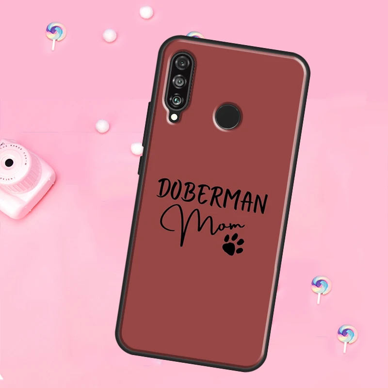 كارتون دوبيرمان الكلب لهواوي نوفا Y90 Y70 Y60 Y91 Y61 Y73 Y72 12s 12i 11i 8i 9 10 SE P40 Lite P60 P30 Pro #4