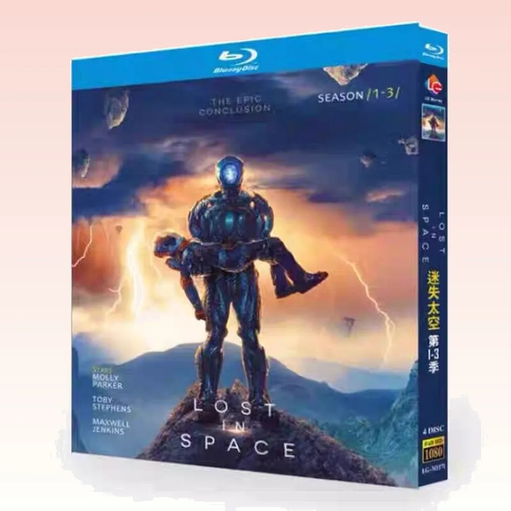 Lost in Space Seasons 1–3 Complete Series Plus Movie Edition Blu-ray Box Set