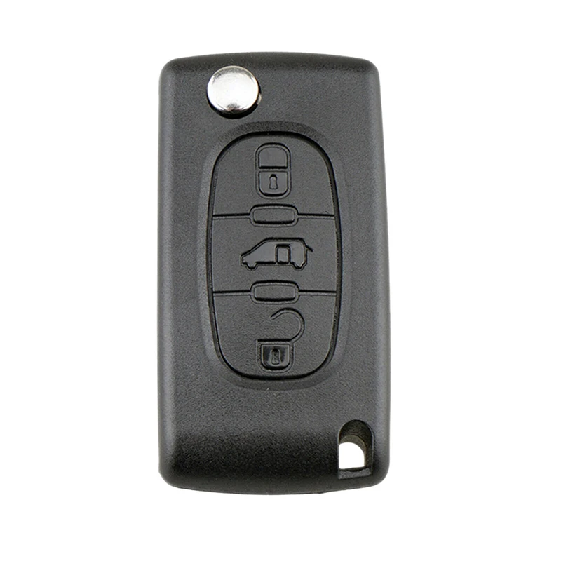 3 Button Car Remote Key Fob Case for Peugeot Expert Citroen Dispatch 2006-2016 For Fiat Scudo 2007 2008 2009 2010 2011-2016