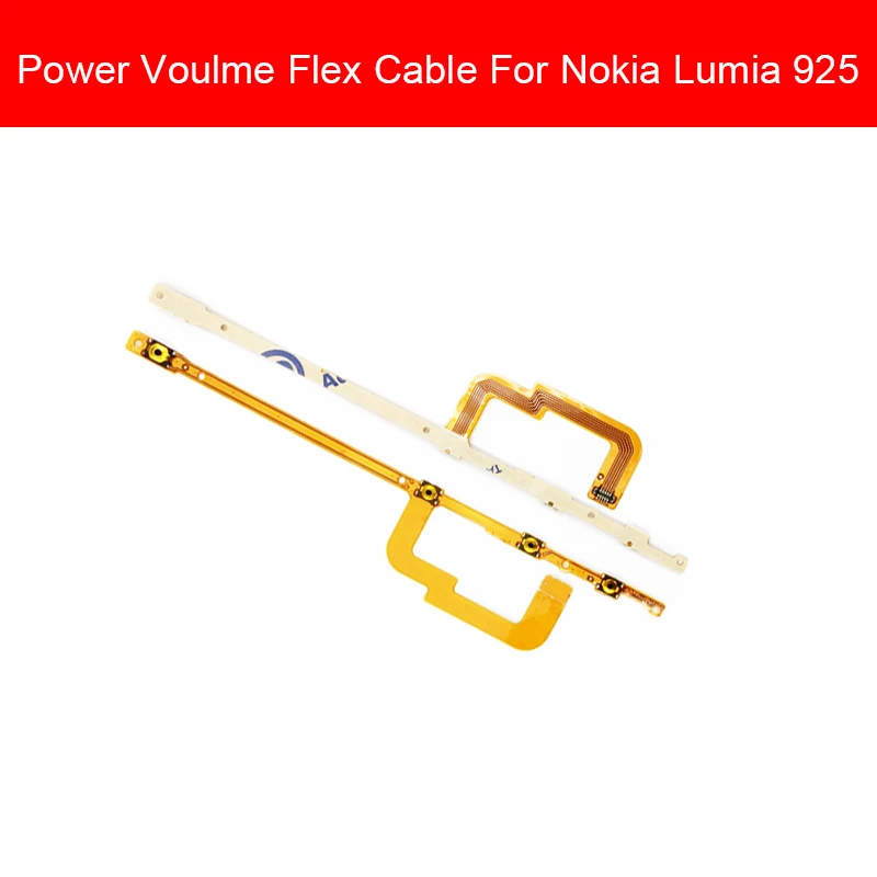 Up/down Volume Flex Cable For Nokia Lumia 720 640XL 1520 920 950XL 820 640 950 1020 925 625 1320 Power Side Key Flex Cable