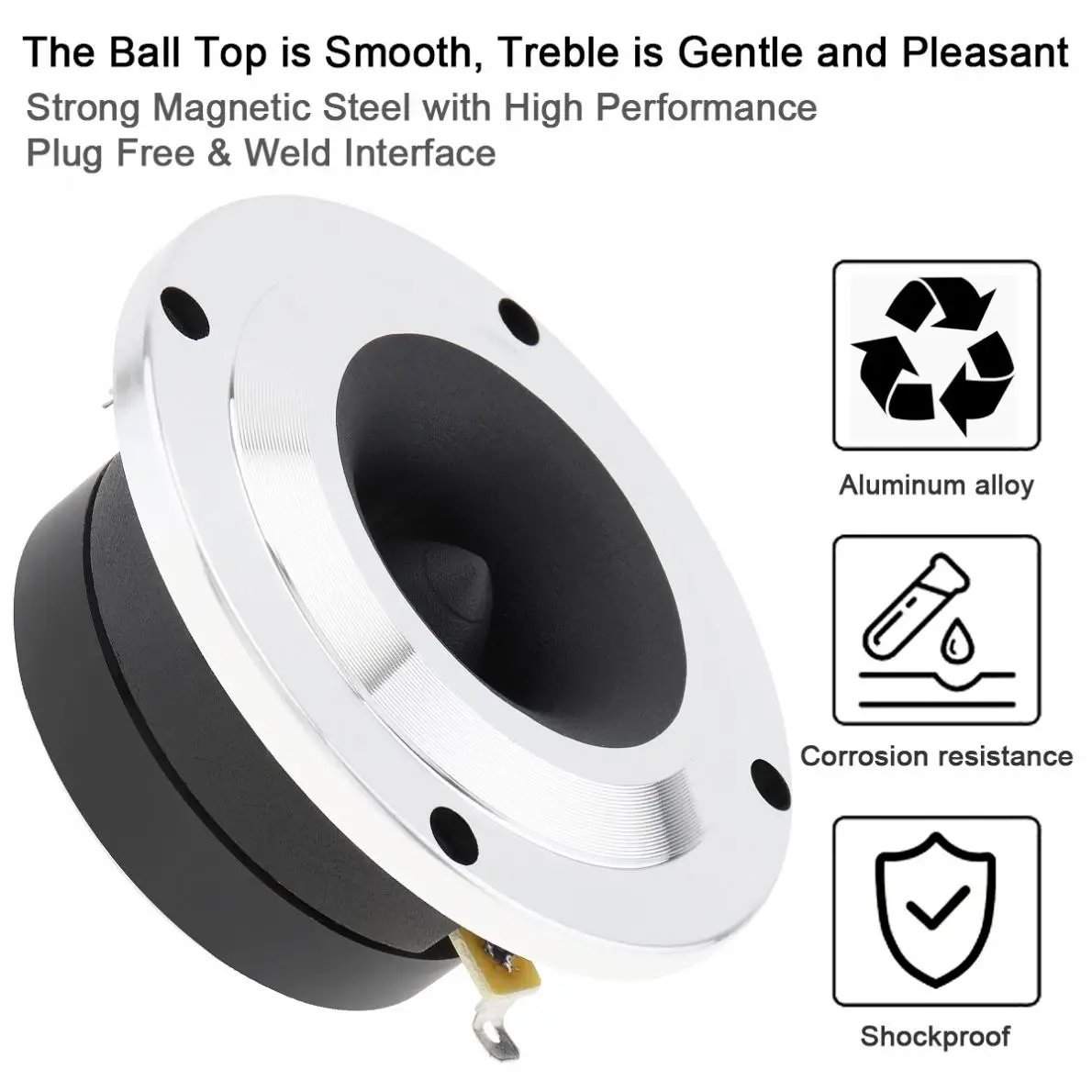 2 шт., 4-дюймовые автомобильные динамики, 150 Вт