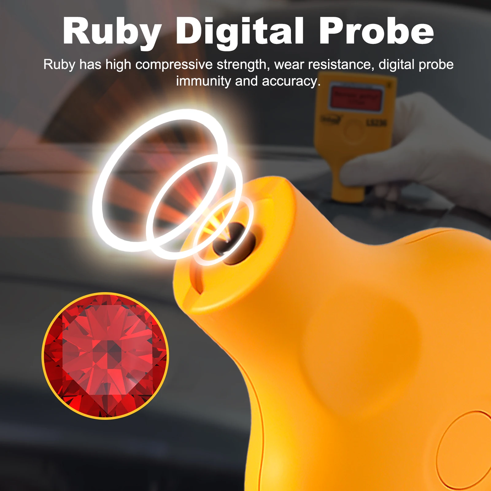 Lackdickenmessgerät mit zwei D – Paint Thickness Gauge Bewertung und Preis