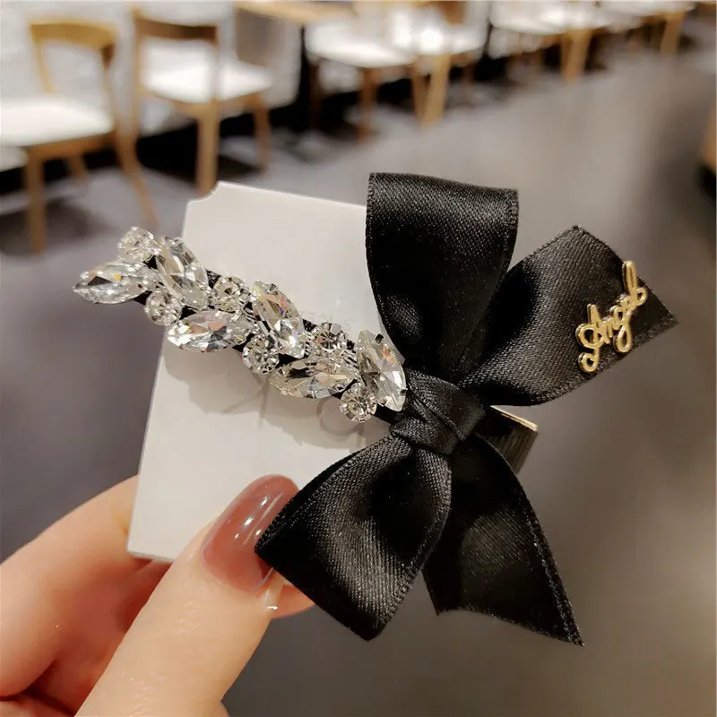 

Новая заколка для волос с кристаллами — элегантная заколка в виде утконоса, женские модные аксессуары для волос