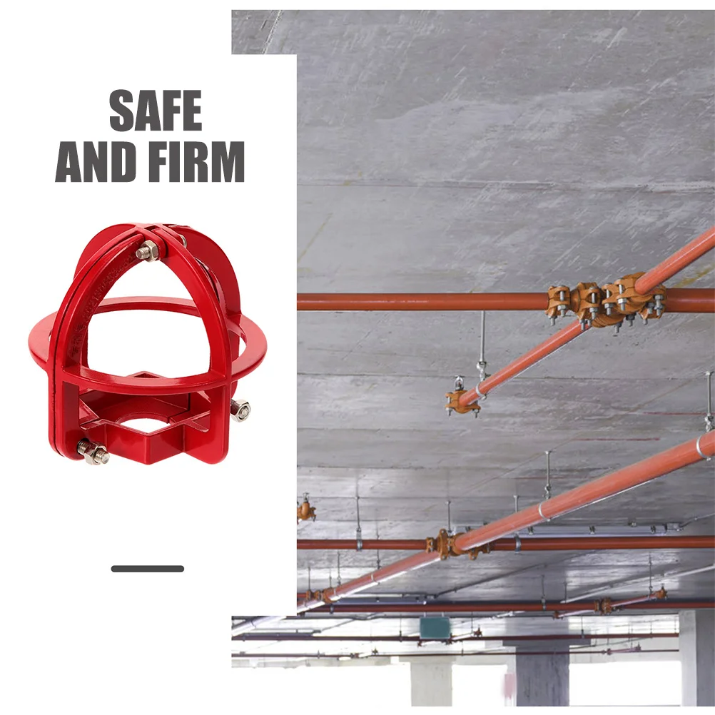 Couvercle d'arrosage incendie en métal, 4 pièces, durabilité, installation facile pour plafond, systèmes d'incendie résidentiels, Cage de Protection