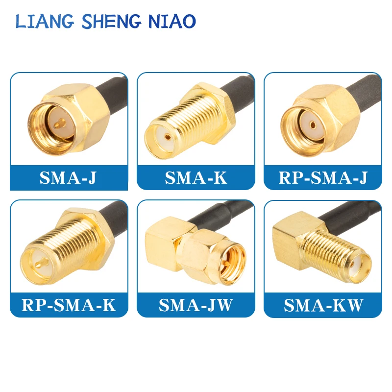 Single End SMA Fêmea para PCB Solda Pigtail Cable, RG316, Wi-Fi, Roteador sem fio, GPS, GPRS, Jack de baixa perda, Plug Wire Connector, 1Pc