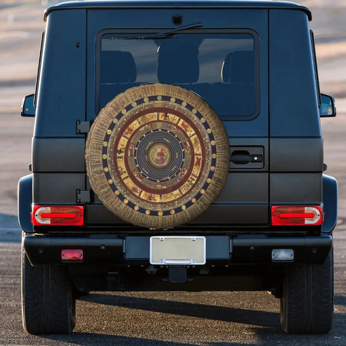 

Constellation Chart Tire Cover Wheel Protectors Weatherproof Universal for Jeep Trailer RV SUV Truck Camper Travel Trailer