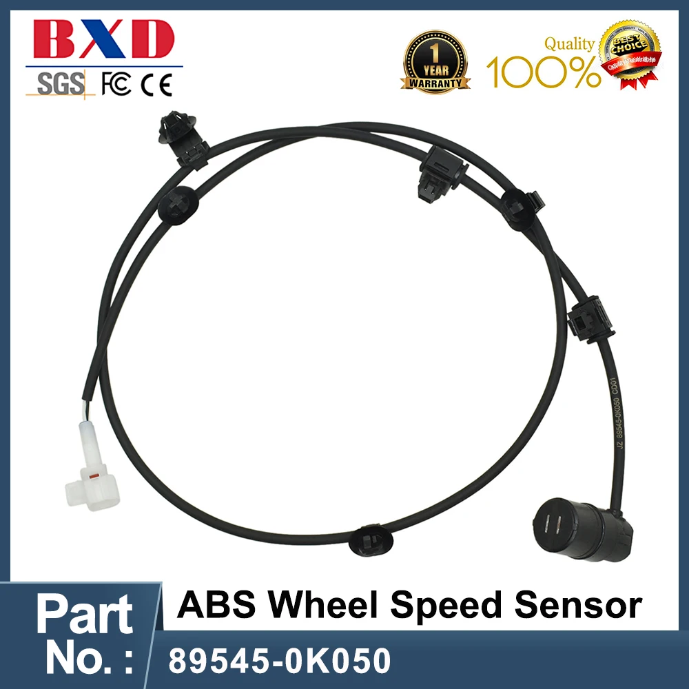 

ABS Wheel Speed Sensor Rear Right 89545-0K050 895450K050 89545 0K050 Fits for Toyota Fortuner 2004-2015 Car Accessories