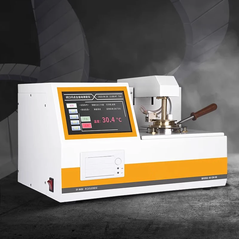 Fully automatic closed flash point tester Petroleum diesel lubricant flash point tester oil product oil testing