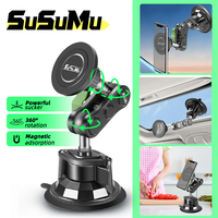 Magnetic Phone Holder 360° Rotation Windshield Car Dashboard Mobile Cell Support Bracket for Magsafe IPhone 15 14 13 12