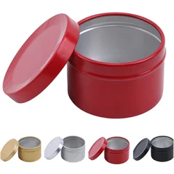 1pc  Portable Mini Tea Caddy Metal Storage Boxes Sealed Kitchen Gadgets Travel Portable Flower Tea Packaging Storage Containers