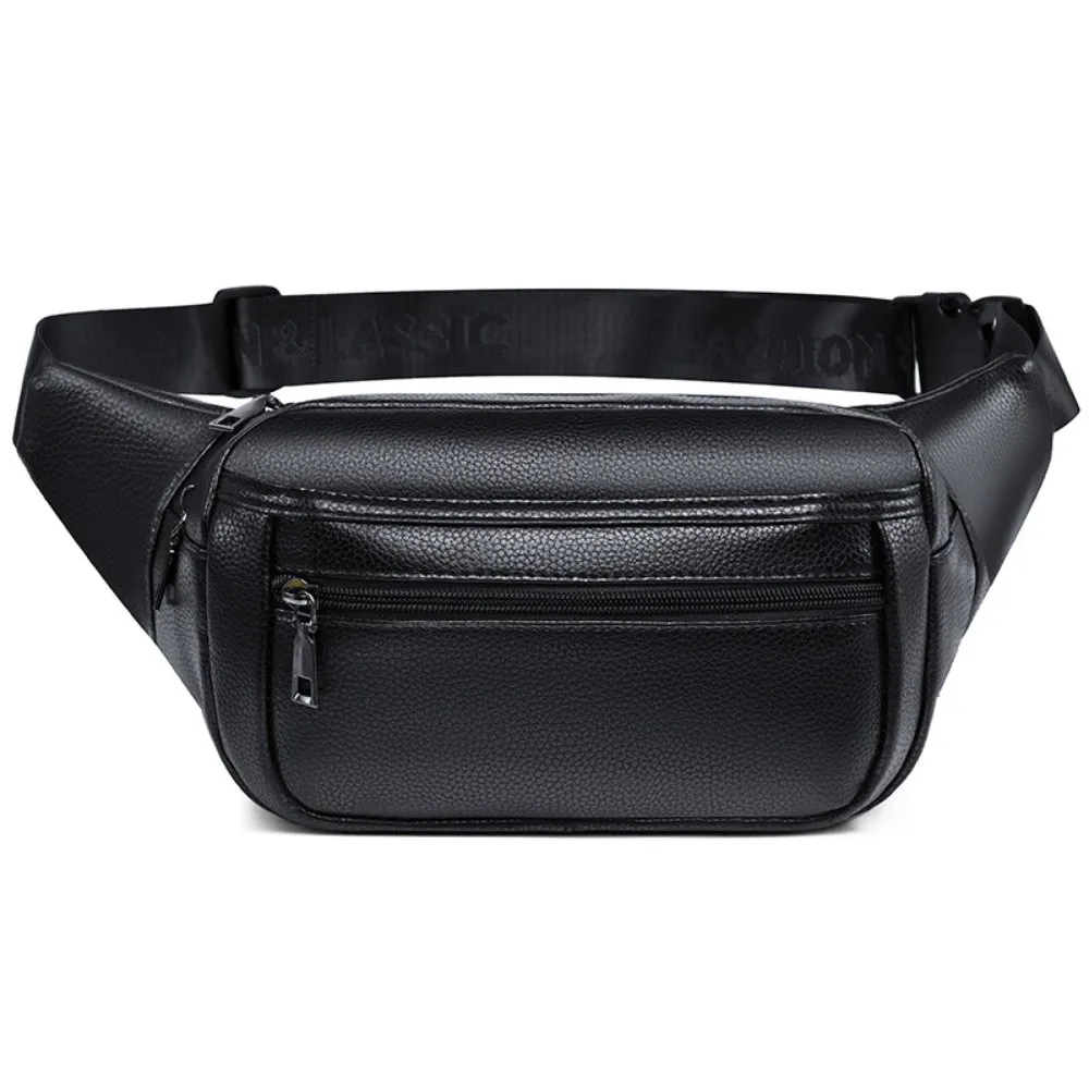 

Мужская сумка через плечо из искусственной кожи, водонепроницаемая сумка для телефона, студенческая сумка через плечо для отдыха с несколькими карманами, сумка-мессенджер