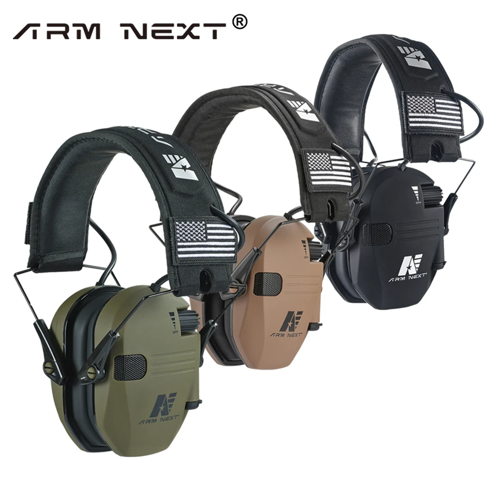 ARM NEXT Tactical Electronic Shooting Earmuffs for Hunting D20 Active Noise Reduction Hearing Protection Headset Original