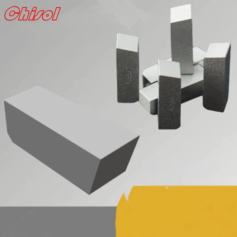 

60pcs C316 YG6 YG8 Carbide Brazed Inserts Welding Tips Blade Cutter