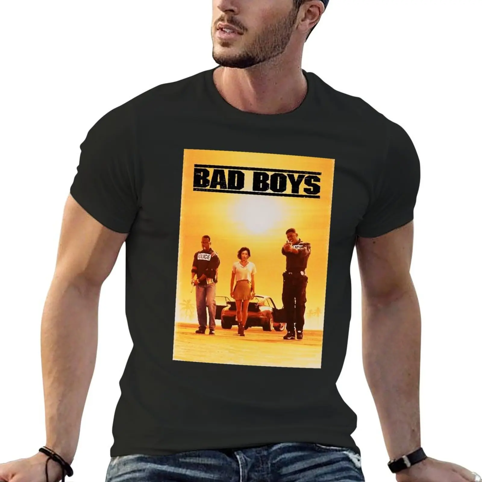 

Lover Gifts Bad Boys Movie Cool Gift T-Shirt anime t shirts Blouse blue archive mens champion t shirts