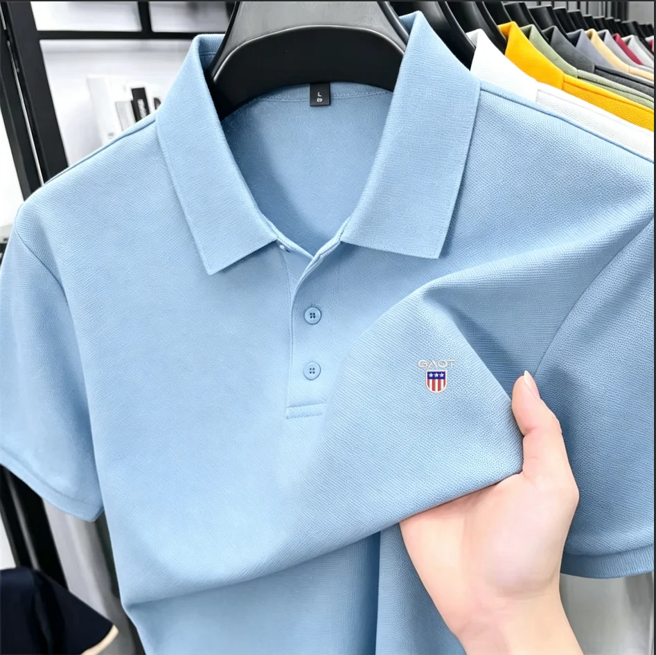 Camisa Polo Masculina de Algod - Polo Shirt Pique avaliação e preço