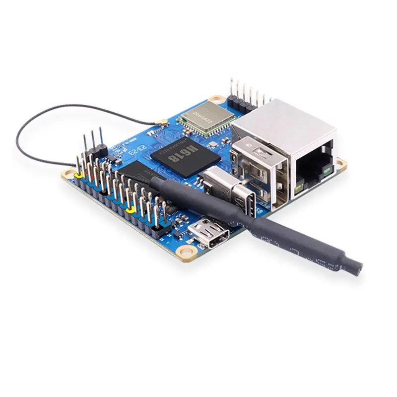 2X For Orange Pi Zero 3 Development Board 1GB RAM H618 Wifi5+BT 5.0 Gigabit LAN For Android 12 Debian12 Ubuntu22.04
