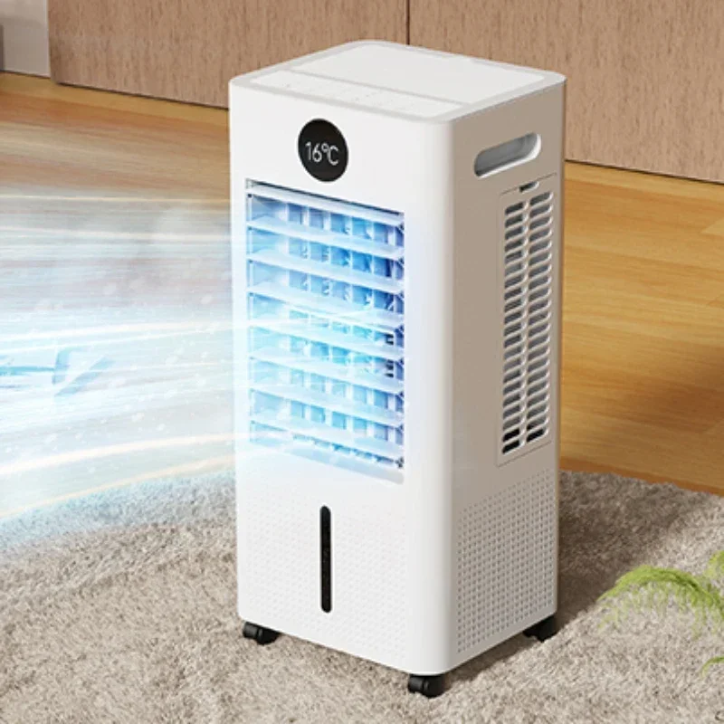 Air conditioning fan, cold air mechanism, single cooling type bedroom air conditioning fan, water-cooled refrigeration unit