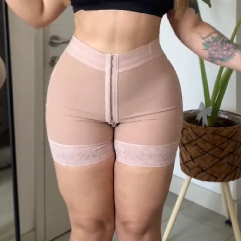 Fajas Colombianas Moldeadoras Girdle Sexy Butt Lifter Thigh Slimmer Shorts Waist Hooks Body Shaper Sheath BBL Control Panties