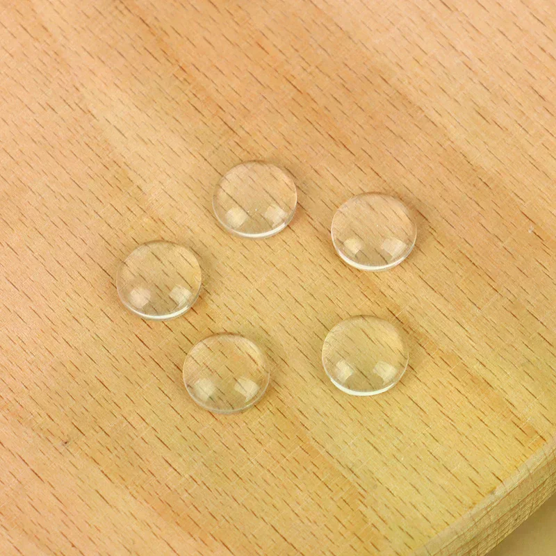 40 stks Glas Kleurenkaart Transparante Tips Ronde Tonen Gel Polish Ontwerpen Nagel Kleur Board Tips Kaart Koreaanse Stijl Manicure Tool