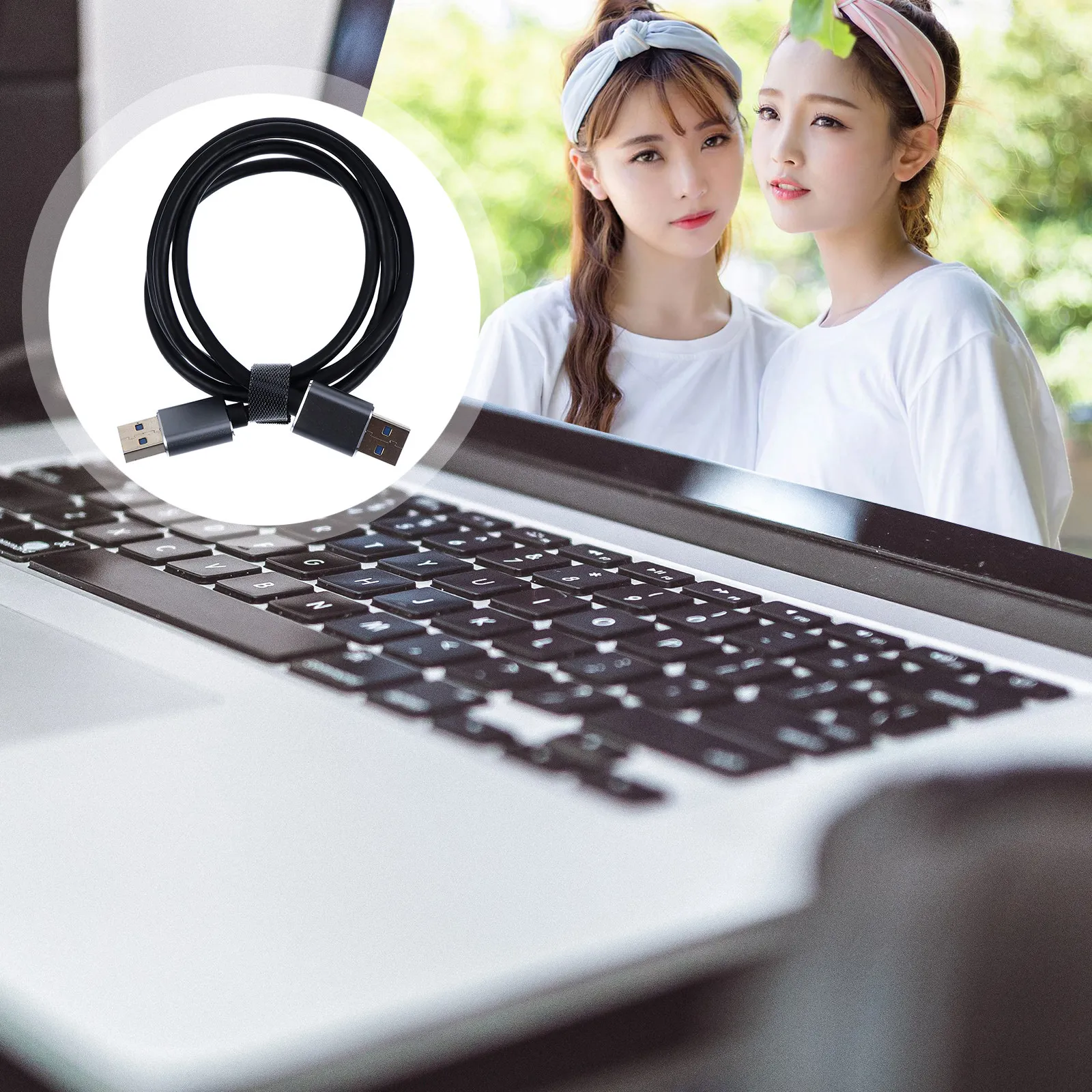 

USB 3.0 Data Cable Male to Male Double End Cord for Computer Laptop High Transfer Gold Plated Connector Low Crosstalk