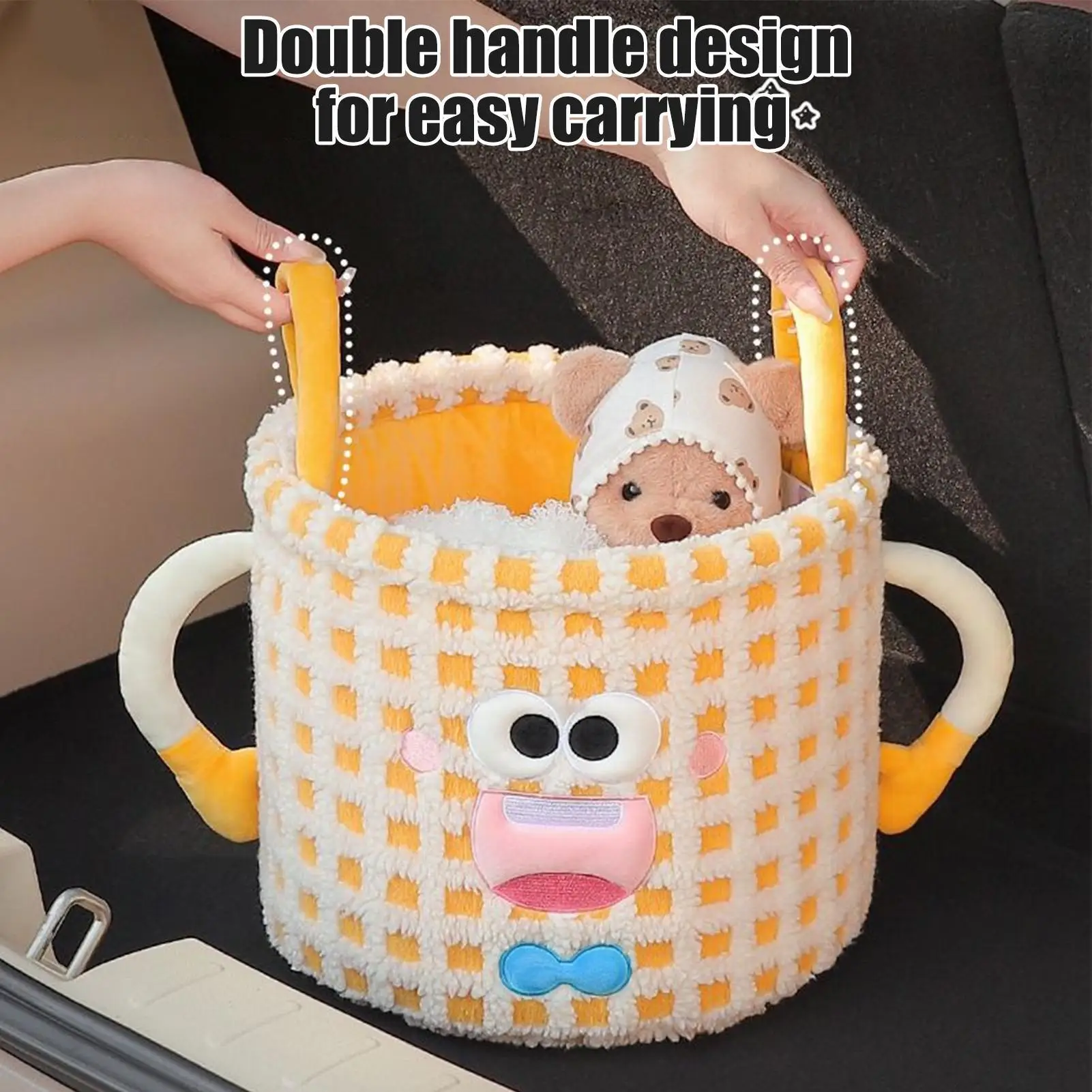 

Truck Organizers And Storage With Handles Portable Basket Trunk Organizer For SUV Car Organization For Truck SUV RV Sedan