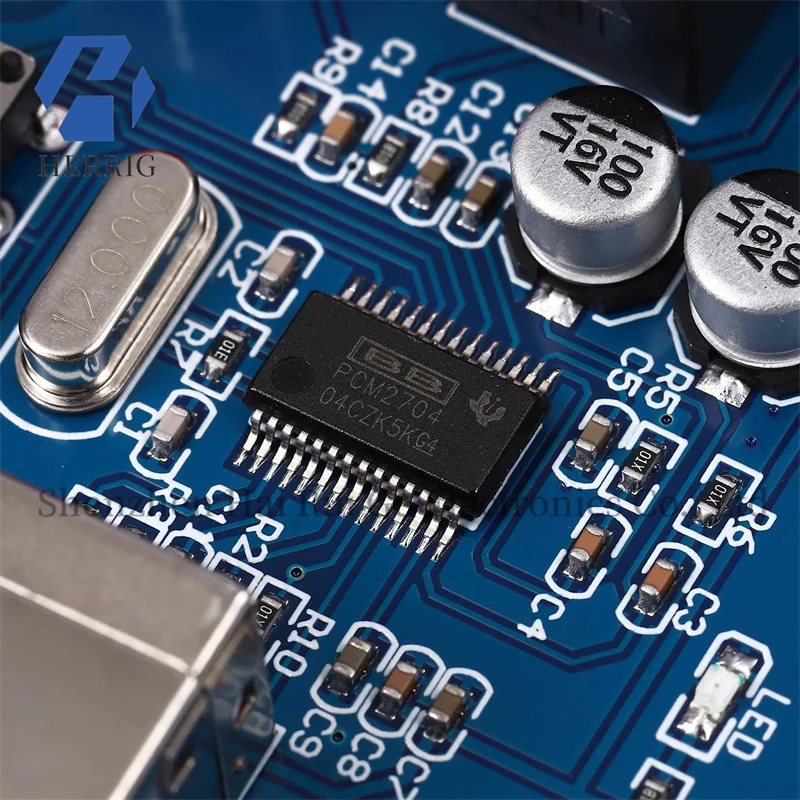 PCM2704 USB كارت الصوت DAC فك USB المدخلات المحورية الألياف HIFI كارت الصوت فك المتحمسين
