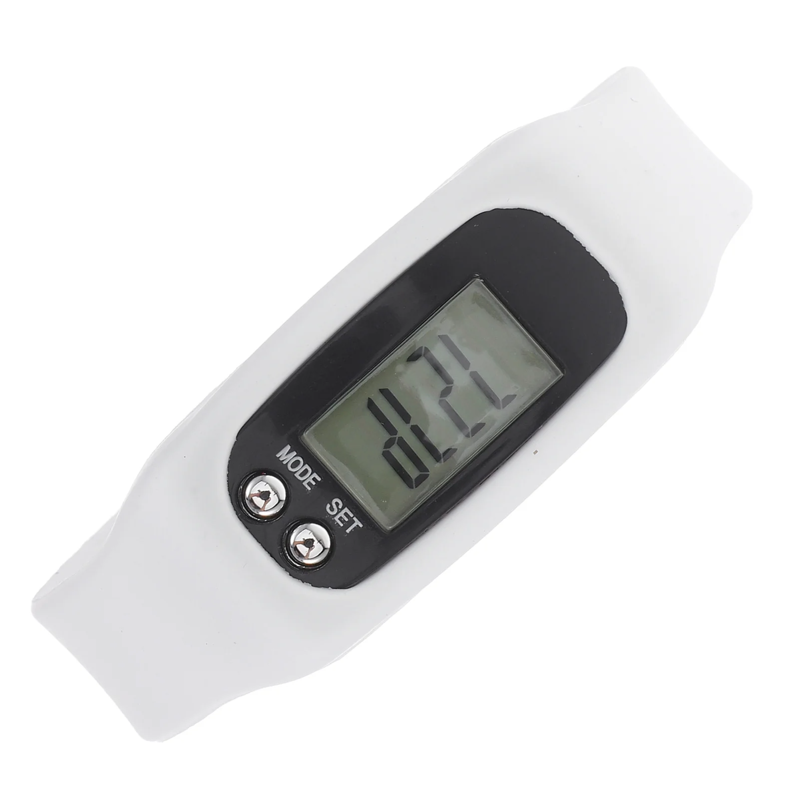 

Professional Sports Watch Pedometer Durable High-Grade Material Detachable Band for Walking Camping White Sports Watch