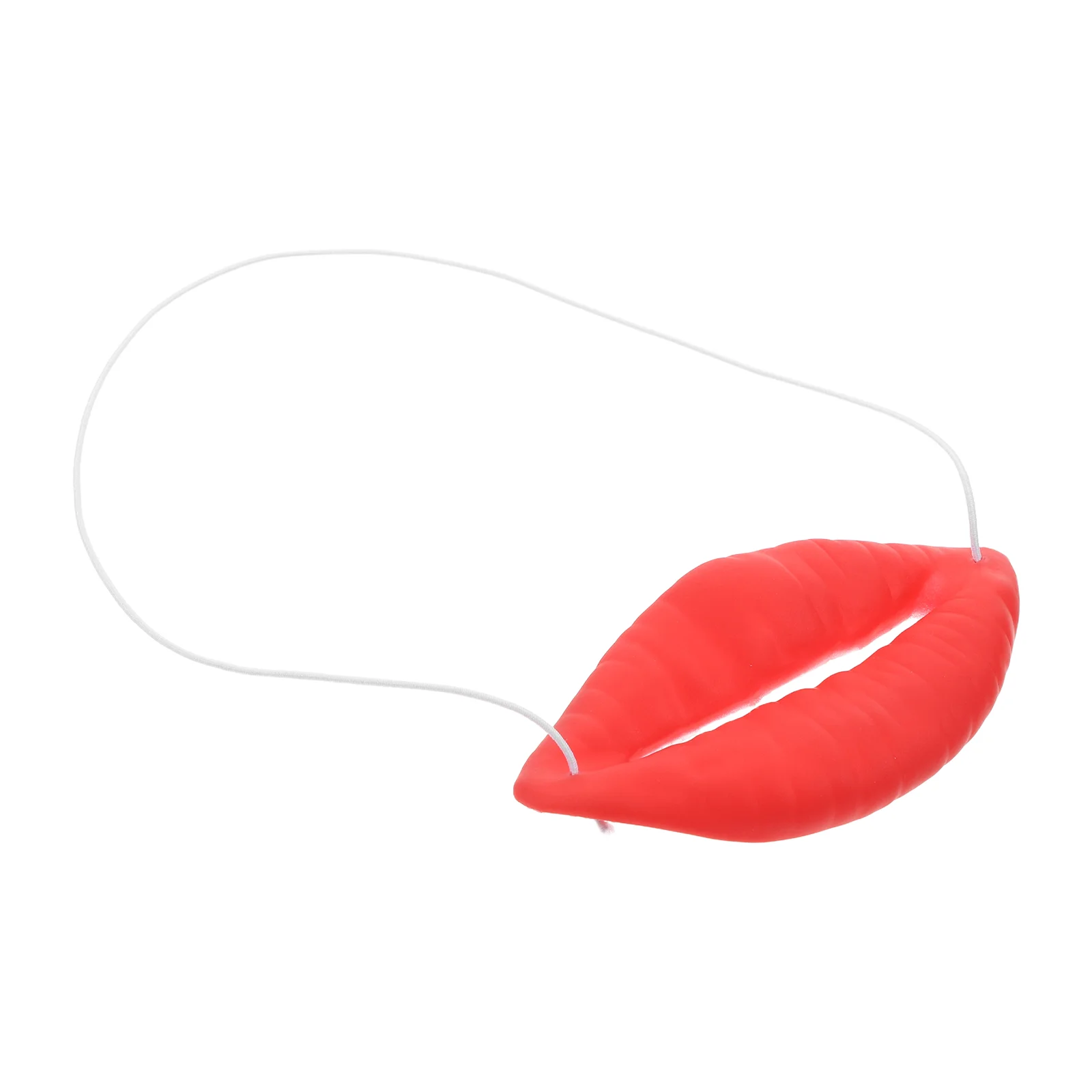 

Funny Sausage Mouth Masks 4pcs Big Lips Cartoon Props Party Supplies Halloween Costume Rubber Red Lip Makeup Accessories Demon