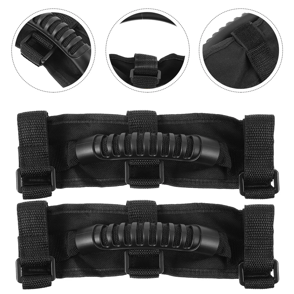 

2 pcs Electric Scooter Carrying Handle Strap Portable Lightweight Foldable Nylon Webbing For Easy Install Scooter
