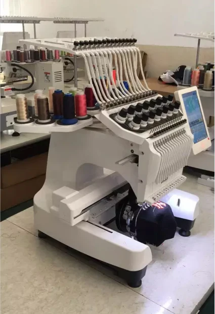 QK-3620 Cheap Single Head 15 Needle Computer Embroidery Machine