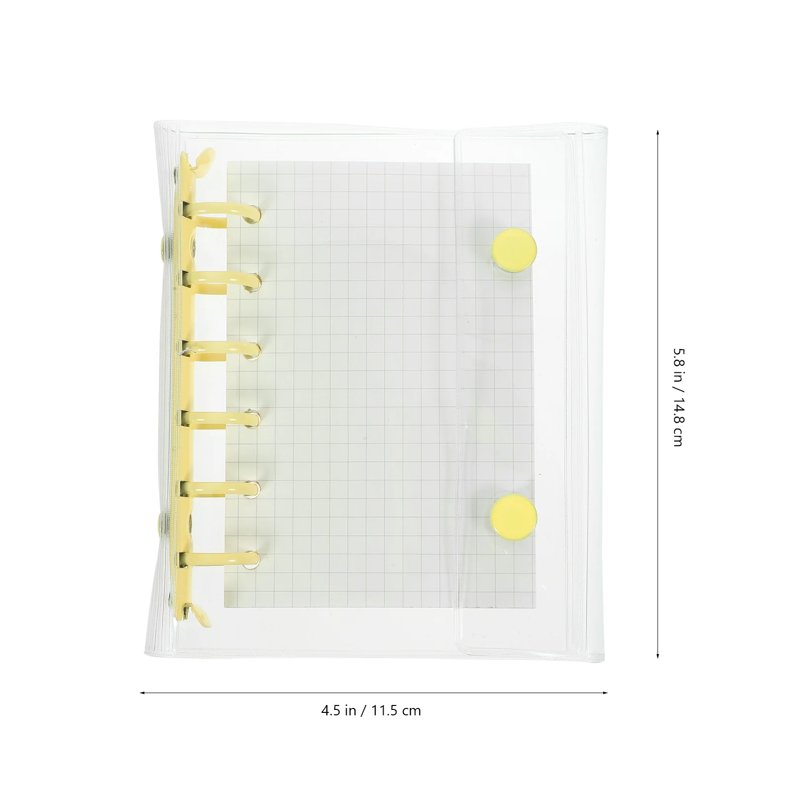 Mini Binder Schedule Planning Notebook Portable Paper Loose-leaf Adorable Scrapbooking