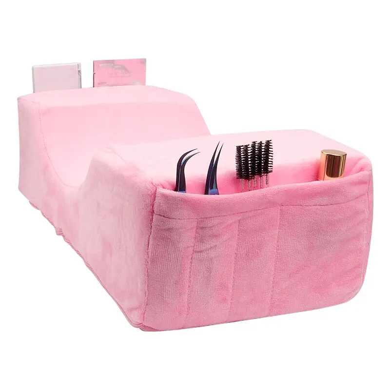 U-Form Falsche Wimpern Pfropfen Wimpern Kissen Professionelle Neck Unterstützung Gesichts Make-Up Werkzeuge Schönheit Kopfstütze Weiches Kissen