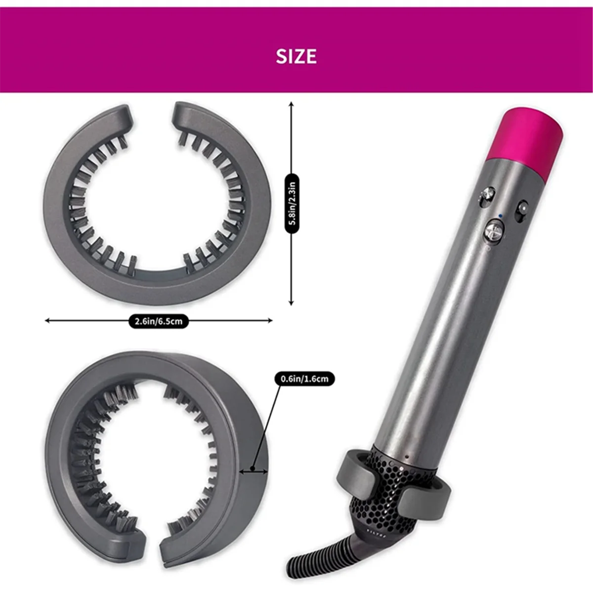 3 шт., щетка для очистки фильтра, щетка для чистки Dyson Airwrap Styler HS01 HS05