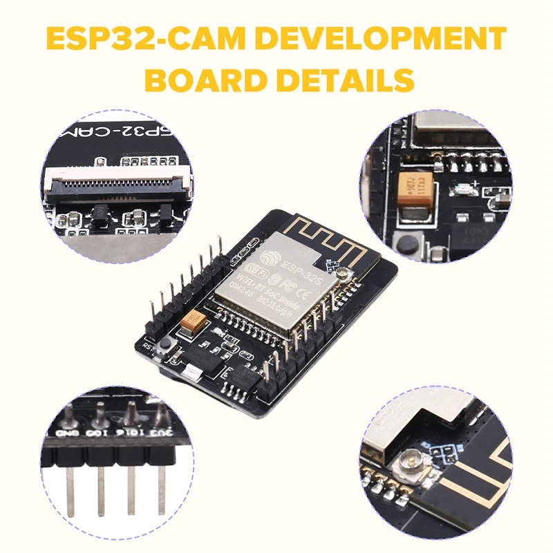 ESP32-CAM Development Board Without OV2640 Camera Ideal For Iot Projects