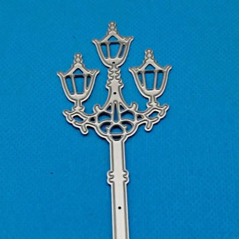 R66a Street Lamp Metal Cutting Dies stencil diy scrapbook قالب بطاقة ورقة ورقة الألبوم