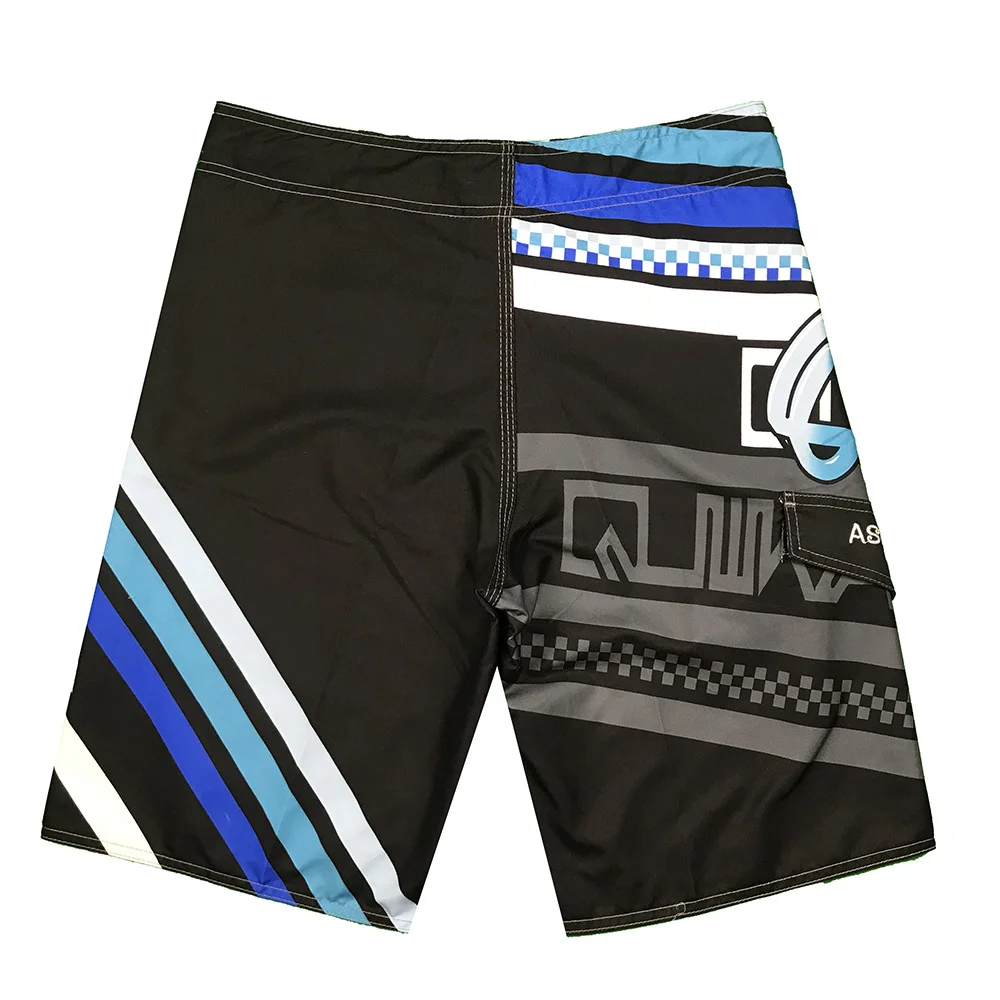 Summer Casual Sports Five-point Shorts Loose Quick-drying Beach Pants Men Striped Camouflage Fiber