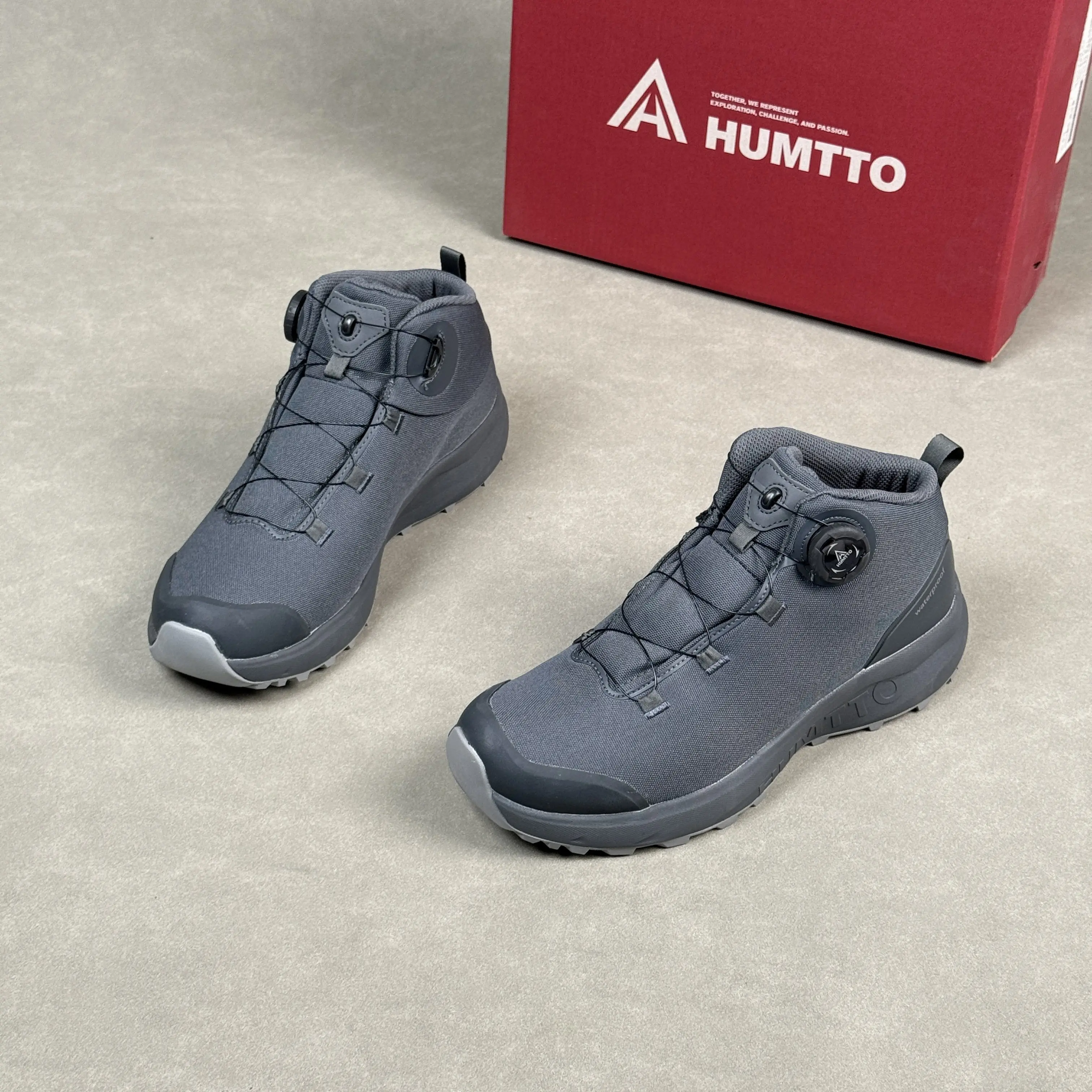 Men's Non-Slip Outdoor Sports Hiking Mountaineering Trail Running Shoes Comfortable and Versatile Unisex Hiking Boots