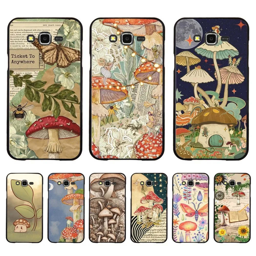 

Mushroom cute Phone Case For Samsung J 7 plus 7core J7 neo J6 plus prime J6 J4 J5 Mobile Cover