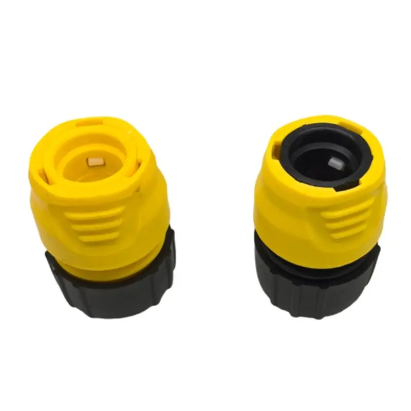 RALCA-For Karcher 2 Meter 3/4 Water Inlet Hose With 3 Pipe Connectors And Gardening Water Stop Feature